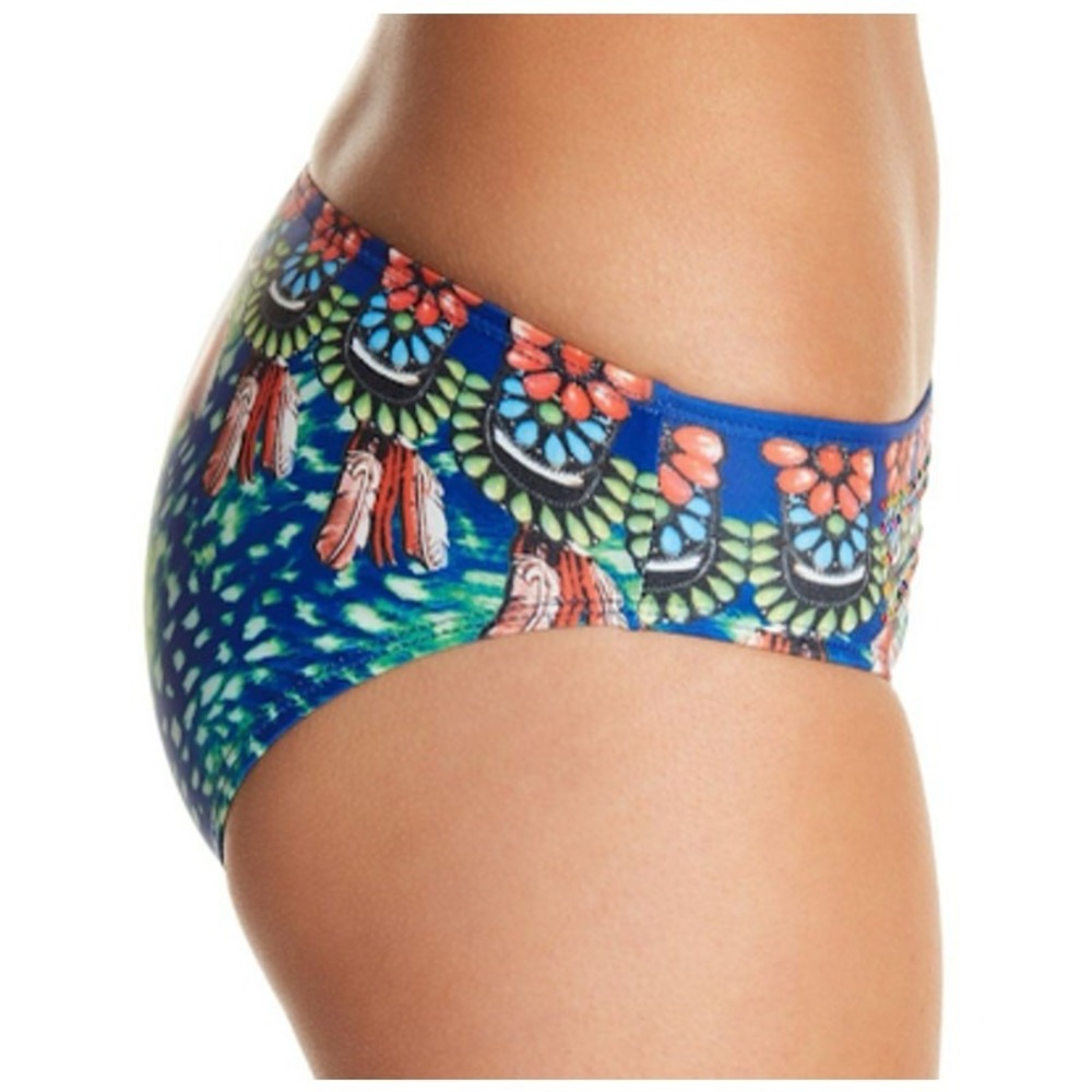 La Moda Animal Print Bikini Bottom Size S -‎ NWOT